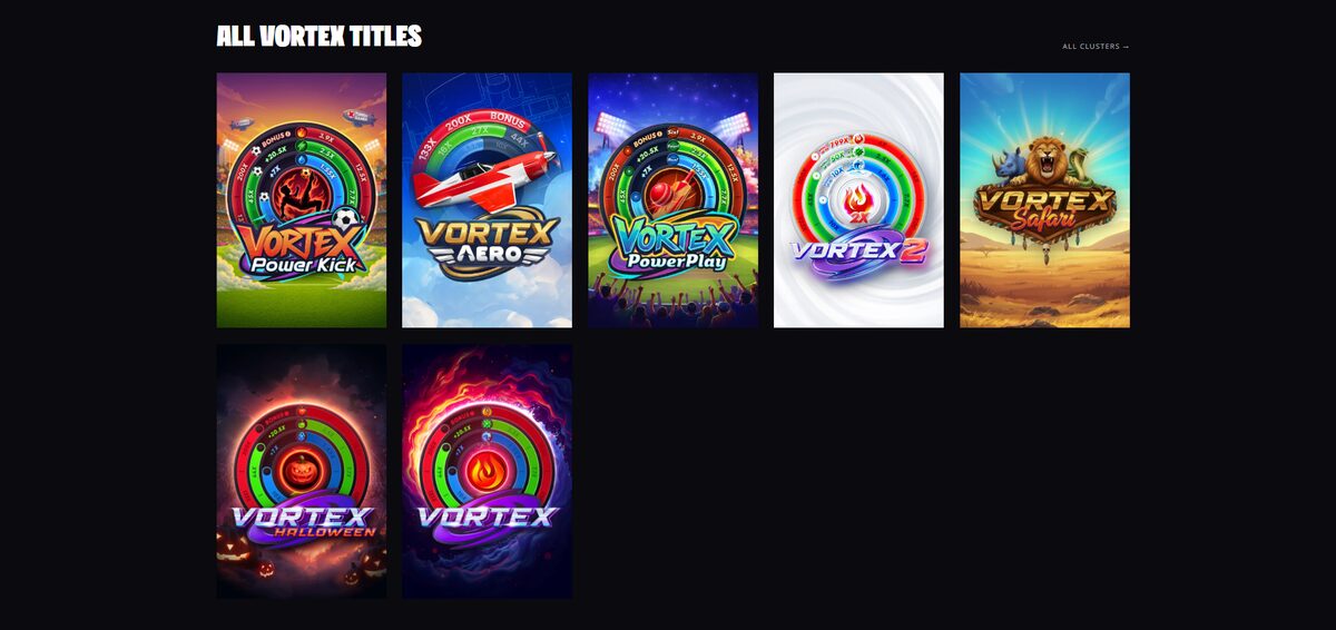 All Vortex Titles